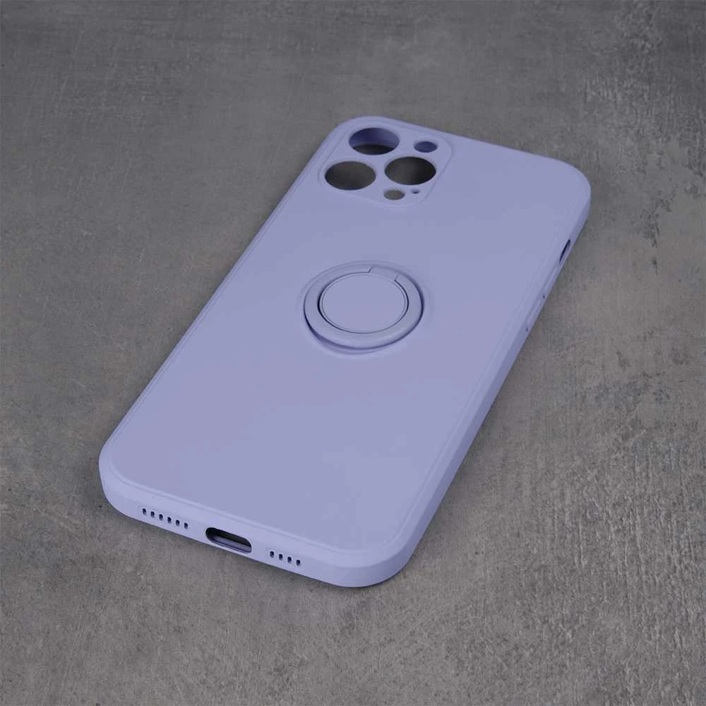 TFO Dėklas Finger Grip su pirštų laikikliu, skirtas iPhone 16 Plus 6,7 violetinės spalvos
