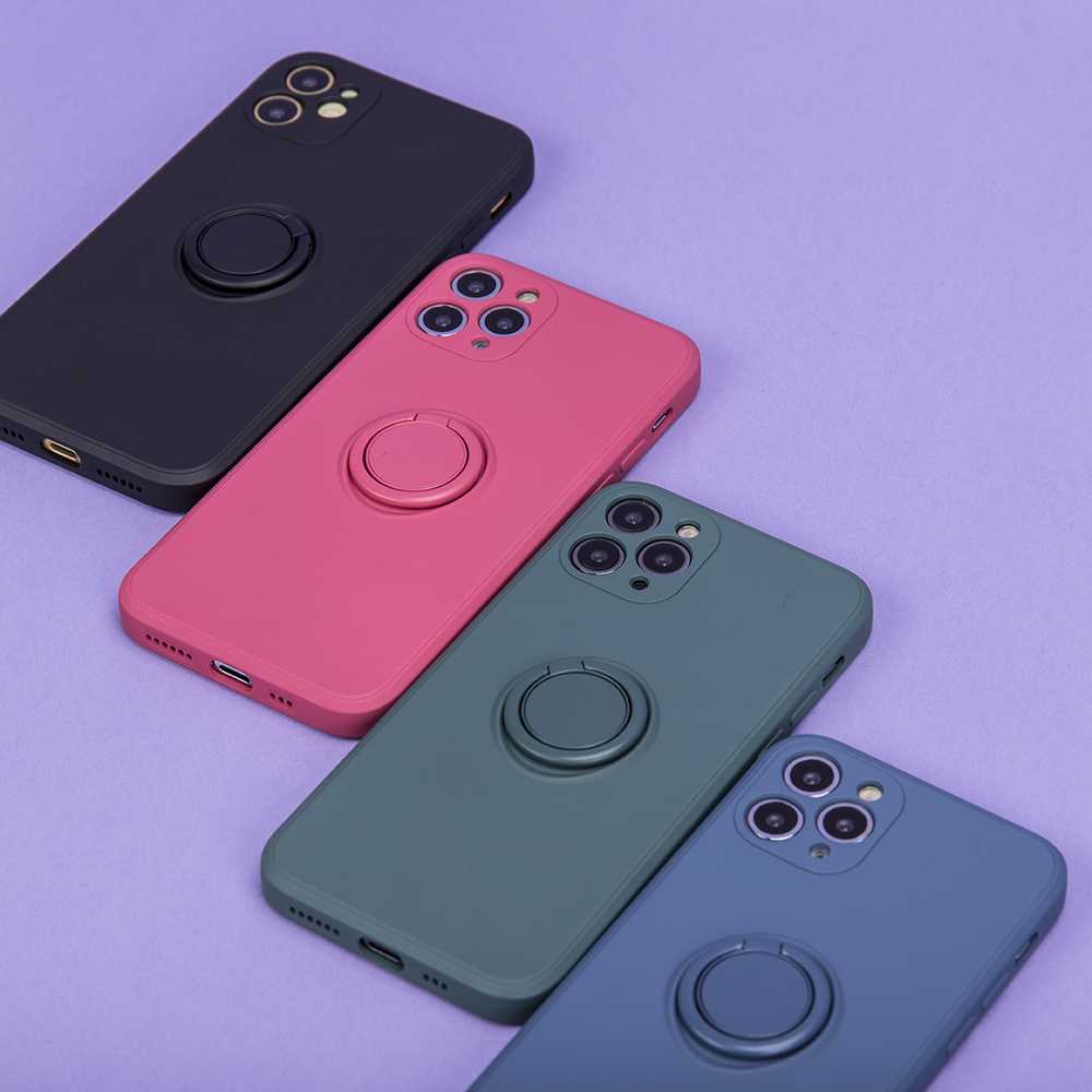 iLike Dėklas Finger Grip su pirštų laikikliu, skirtas iPhone 16 Pro Max 6,9 juodas