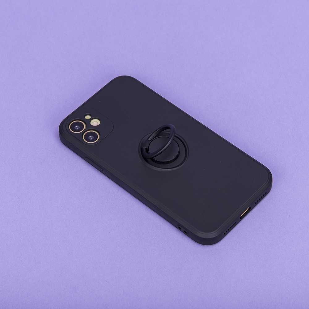 iLike Dėklas Finger Grip su pirštų laikikliu, skirtas iPhone 16 Pro Max 6,9 juodas