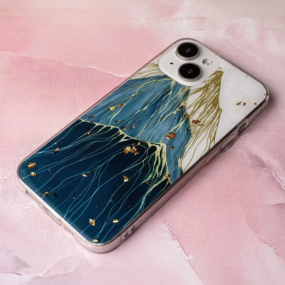 TFO Auksinis "Gold Glam" dėklas "iPhone 15 Pro" 6,1 kalnų