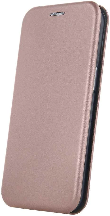 Telforceone Telefono dėklas knygelė Smart Diva, skirtas iPhone 16 Plus 6,7 rožinio aukso spalvos
