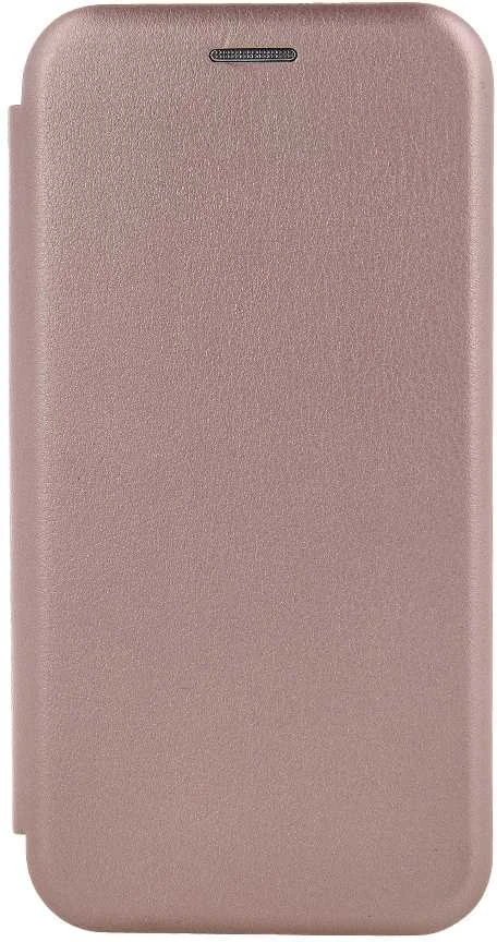 Telforceone Telefono dėklas knygelė Smart Diva, skirtas iPhone 16 Plus 6,7 rožinio aukso spalvos