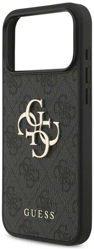 Dėklas Guess 4G Big Logo skirtas iPhone 17 Pro Max juodos spalvos
