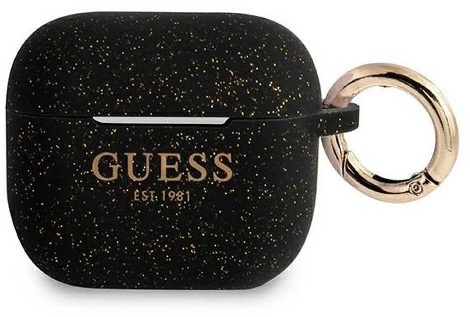 Dėklas Guess GUA3SGGEK AirPods 3 Juodas