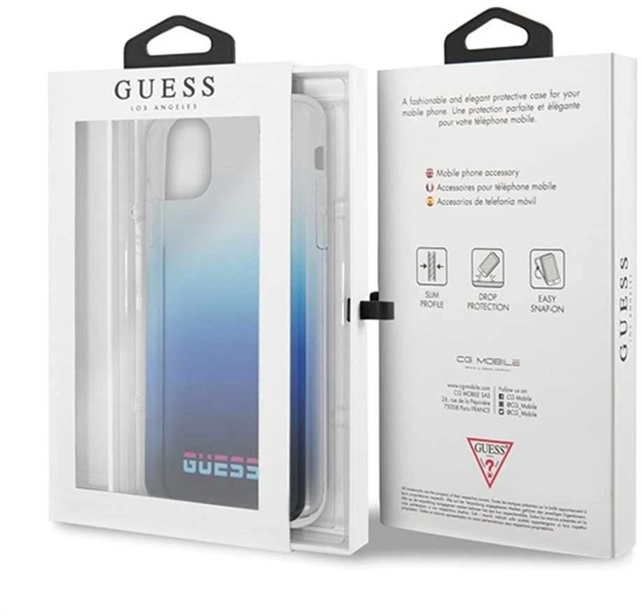 Dėklas GUESS HARD CASE CALIFORNIA GUHCN65DGCNA IPHONE 11 PRO MAX Mėlynas GRADIENT
