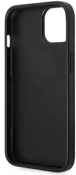 Guess GUHCP14XG4GLGR Apple iPhone 14 Pro Max 6,7″ pilkas kietas dėklas 4G Stripe Collection