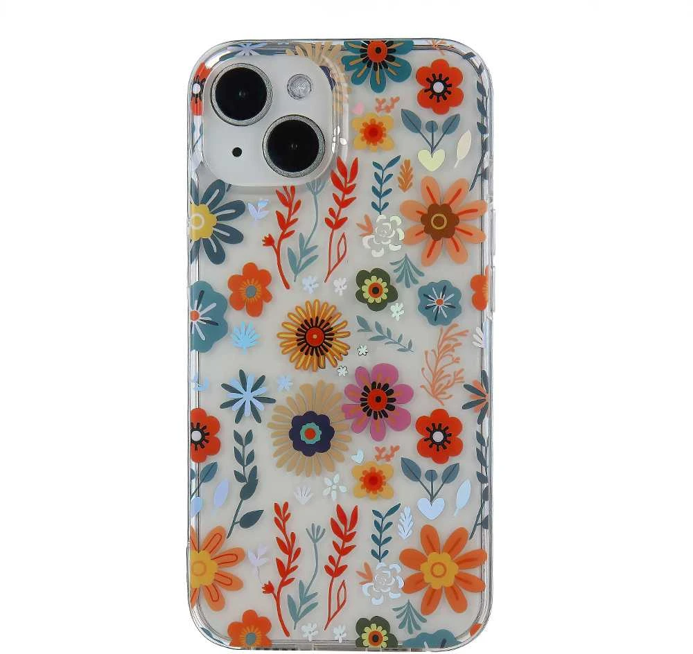 TFO Dėklas su IMD spauda, skirtas iPhone 16 Plus 6,7 laukinės gėlės