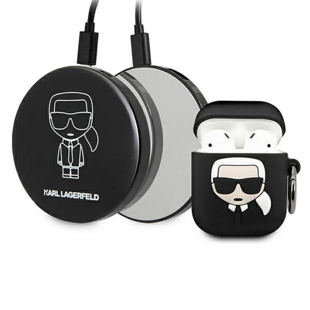 Karl Lagerfeld powerbankas ir AirPods dėklas