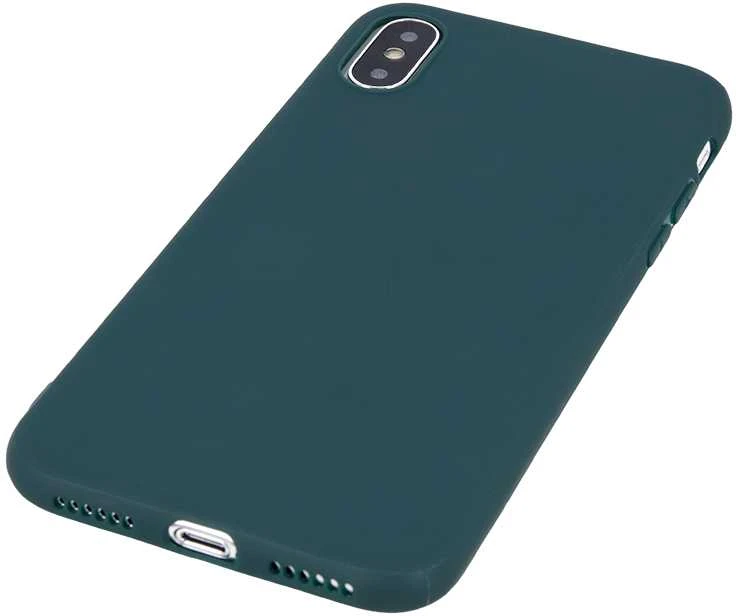 TFO Telforceone Matt TPU dėklas, skirtas Xiaomi Redmi 14C 4G/ 14C 5G / Redmi A4 / POCO C75 forest žalias