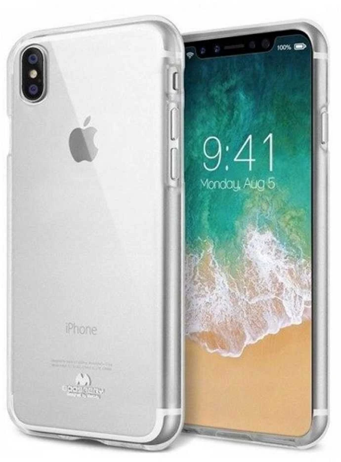 Dėklas Mercury Jelly Clear Apple iPhone 16 Plus skaidrus
