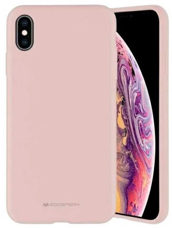 Dėklas Mercury Silikoninis dėklas Apple iPhone 14 Pro rožinio smėlio
