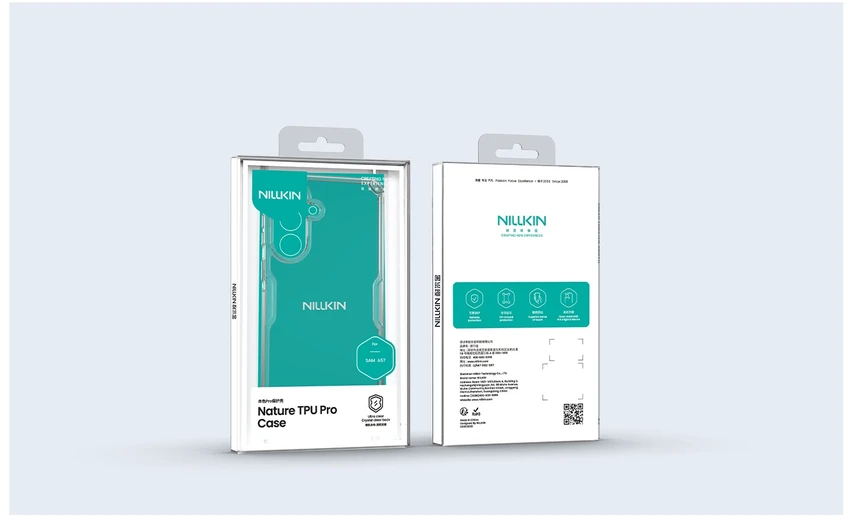 Nillkin Nature TPU PRO dėklas skirtas Samsung Galaxy A57 skaidrus