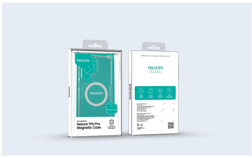 Nillkin Nature TPU PRO Magnetic dėklas skirtas Samsung Galaxy S26 Ultra skaidrus