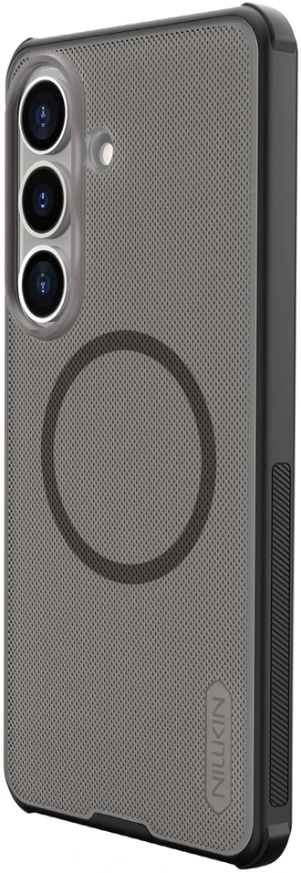 Nillkin Super Frosted PRO Magnetic Back dėklas skirtas Xiaomi Redmi Note 15 Pro+ 5G Transparent Juodas