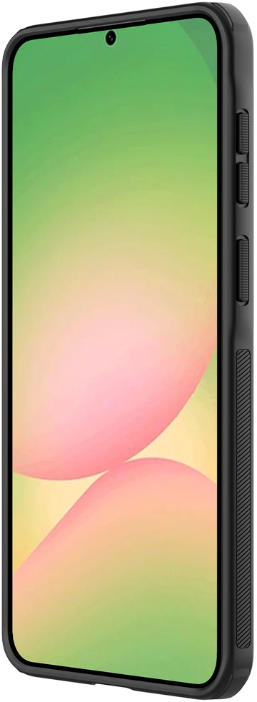 Nillkin Super Frosted PRO Magnetic Back dėklas skirtas Samsung Galaxy A57 juodos spalvos