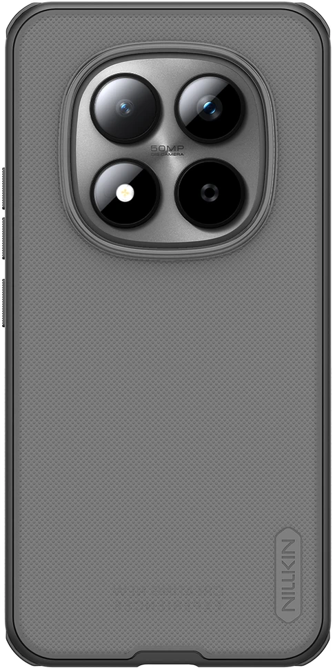 Nillkin Super Frosted PRO Back dėklas skirtas Xiaomi Redmi Note 15 Pro+ 5G Transparent Juodas