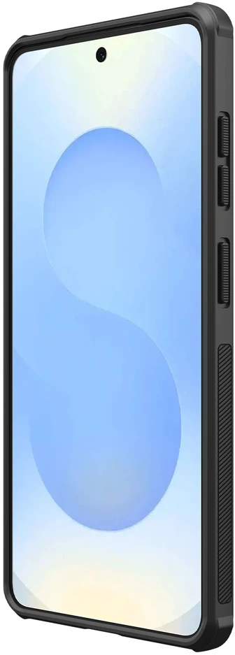 Nillkin Super Frosted PRO Magnetic Back dėklas skirtas Xiaomi Redmi Note 15 Pro+ 5G Transparent Juodas
