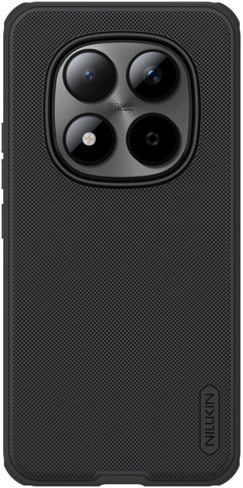 Nillkin Super Frosted PRO Back dėklas skirtas Xiaomi Redmi Note 15 Pro+ 5G Juodas