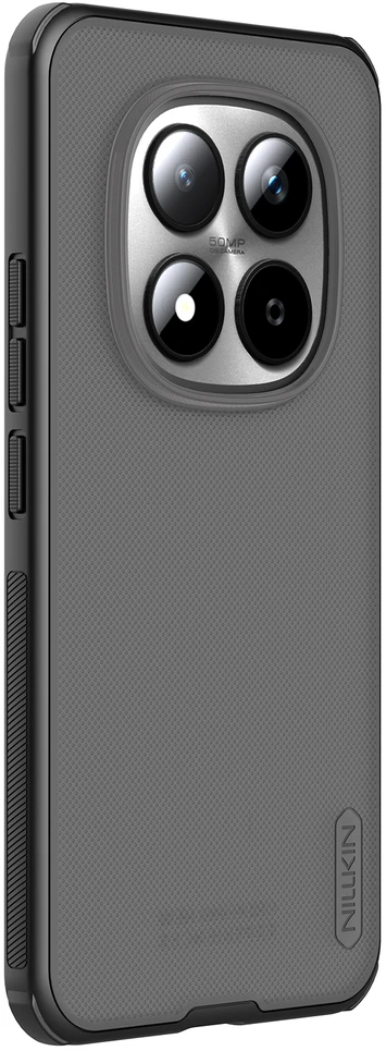Nillkin Super Frosted PRO Back dėklas skirtas Xiaomi Redmi Note 15 Pro+ 5G Transparent Juodas