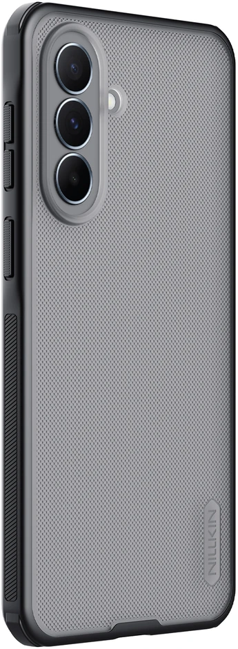 Nillkin Super Frosted PRO Back dėklas skirtas Samsung Galaxy A37 skaidrus juodos spalvos