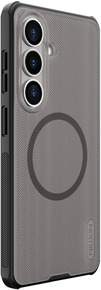 Nillkin Super Frosted PRO Magnetic Back dėklas skirtas Xiaomi Redmi Note 15 Pro+ 5G Transparent Juodas
