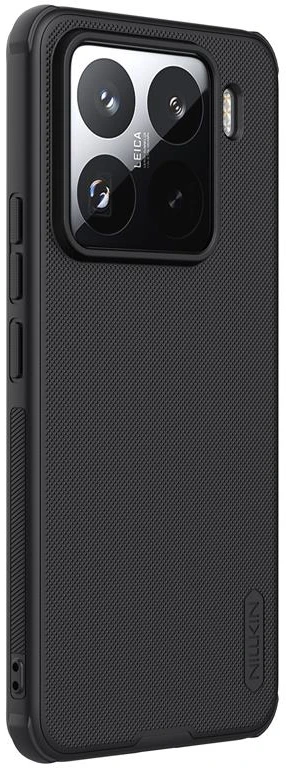 Nillkin Super Frosted PRO Magnetic Back dėklas skirtas Xiaomi Redmi Note 15 Pro+ 5G Juodas