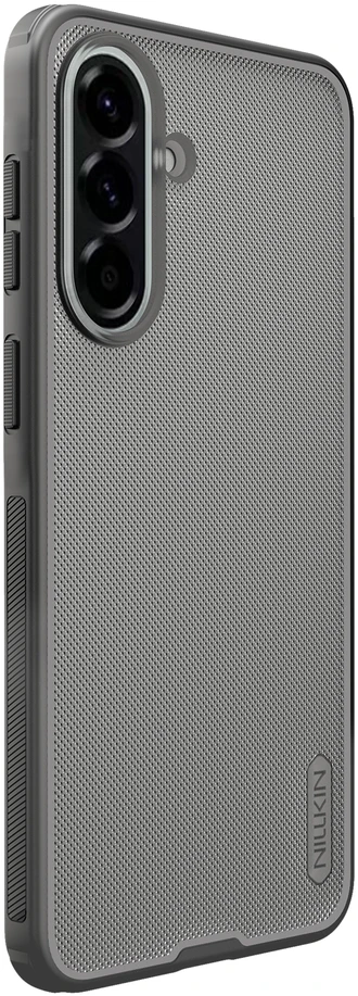 Nillkin Super Frosted PRO Back dėklas skirtas Samsung Galaxy A57 skaidrus juodos spalvos