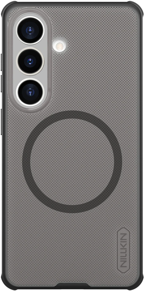 Nillkin Super Frosted PRO Magnetic Back dėklas skirtas Xiaomi Redmi Note 15 Pro+ 5G Transparent Juodas