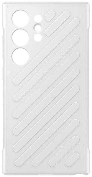 Dėklas „Samsung Galaxy S24 Ultra Shield“ dangtelis šviesiai pilkas