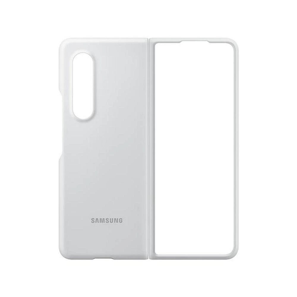PF926TWE Silikoninis dėklas skirtas Samsung Galaxy Fold 3 (Baltas)