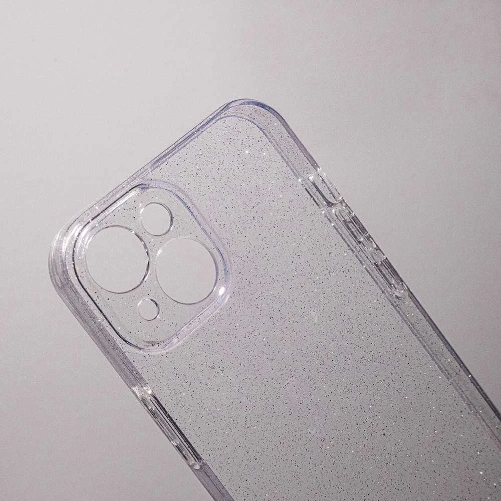 TFO Telforceone Skaidrus blizgus dėklas, skirtas „Xiaomi Redmi 14C 4G/ 14C 5G“ / „Redmi A4“ / „POCO C75“.