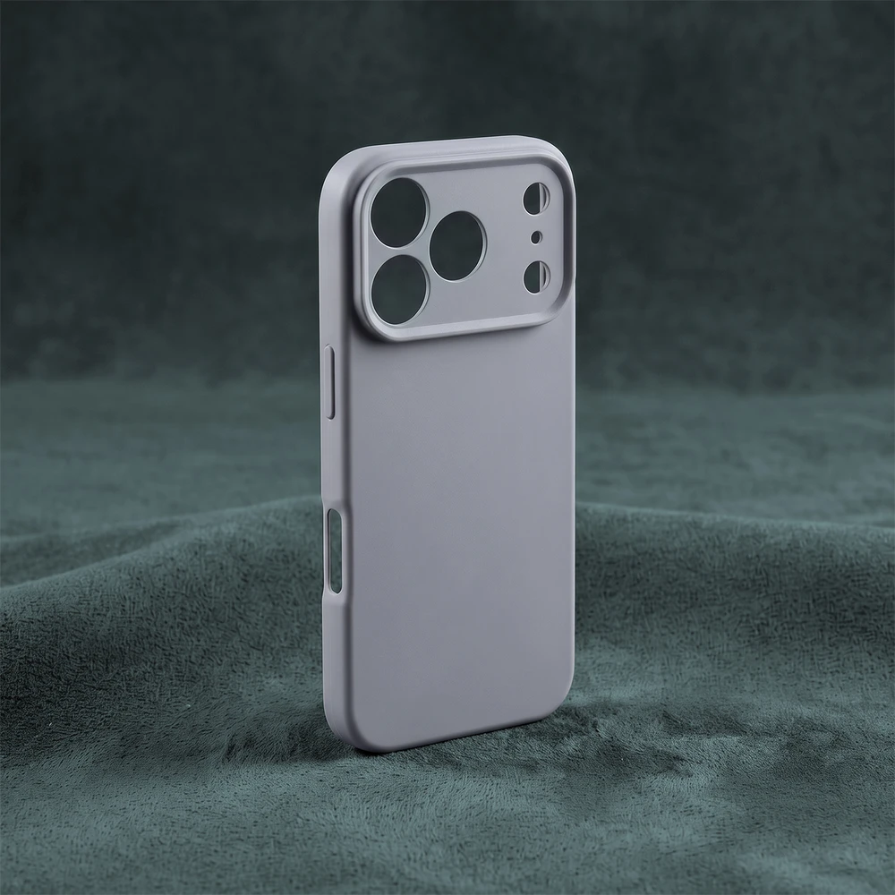 Dėklas TFO Silicon case for iPhone 17 Pro 6,3" / 18 Pro 6,3" sidabrinis