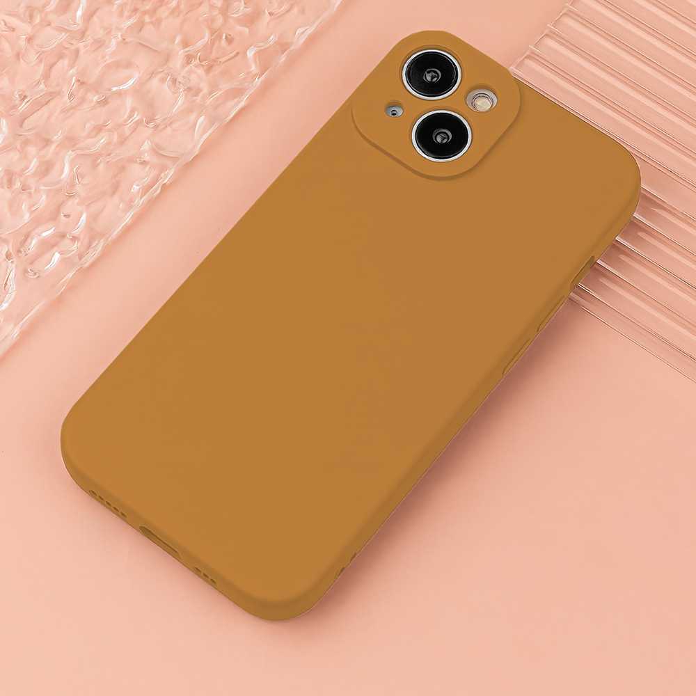 iLike Telforceone Silikoninis dėklas, skirtas Samsung Galaxy A15 4G / A15 5G karamelei