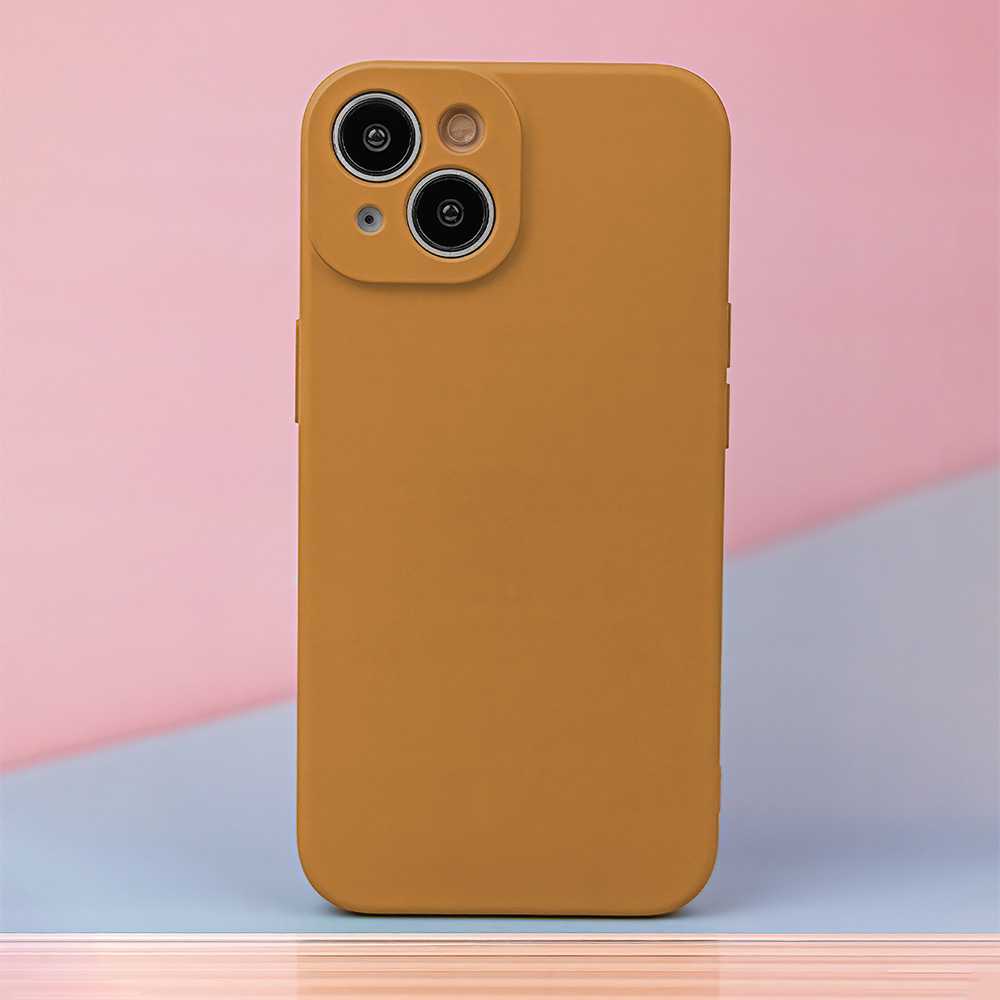 iLike Telforceone Silikoninis dėklas, skirtas Samsung Galaxy A15 4G / A15 5G karamelei