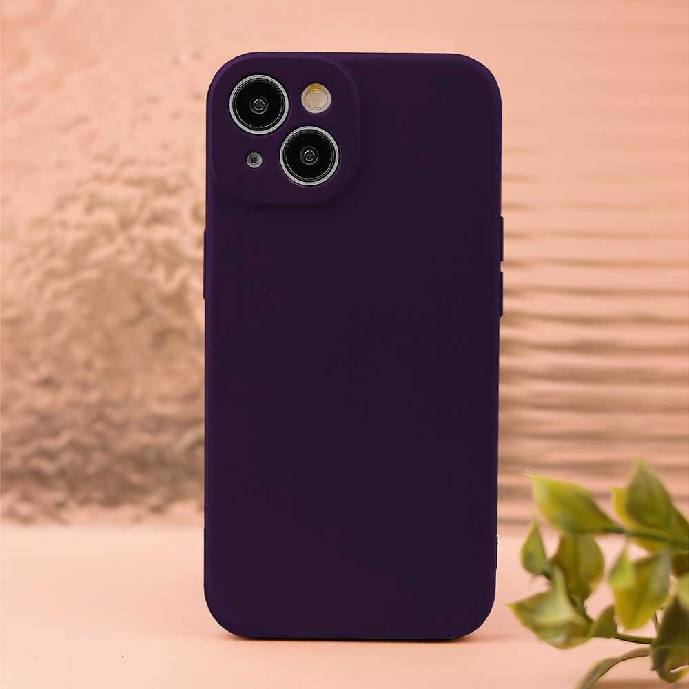 Silikoninis dėklas, skirtas Samsung Galaxy A15 4G / A15 5G plum