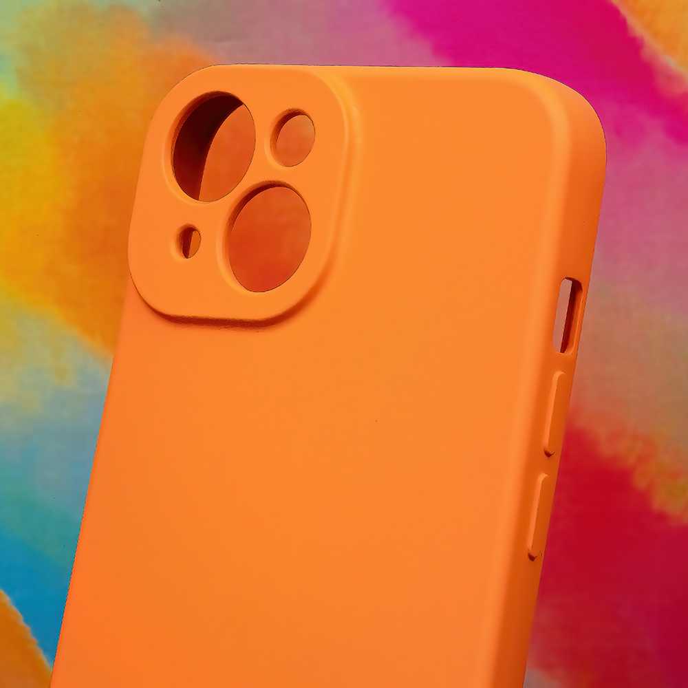 iLike Telforceone Silikoninis dėklas Samsung Galaxy A25 5G (global) oranžinis