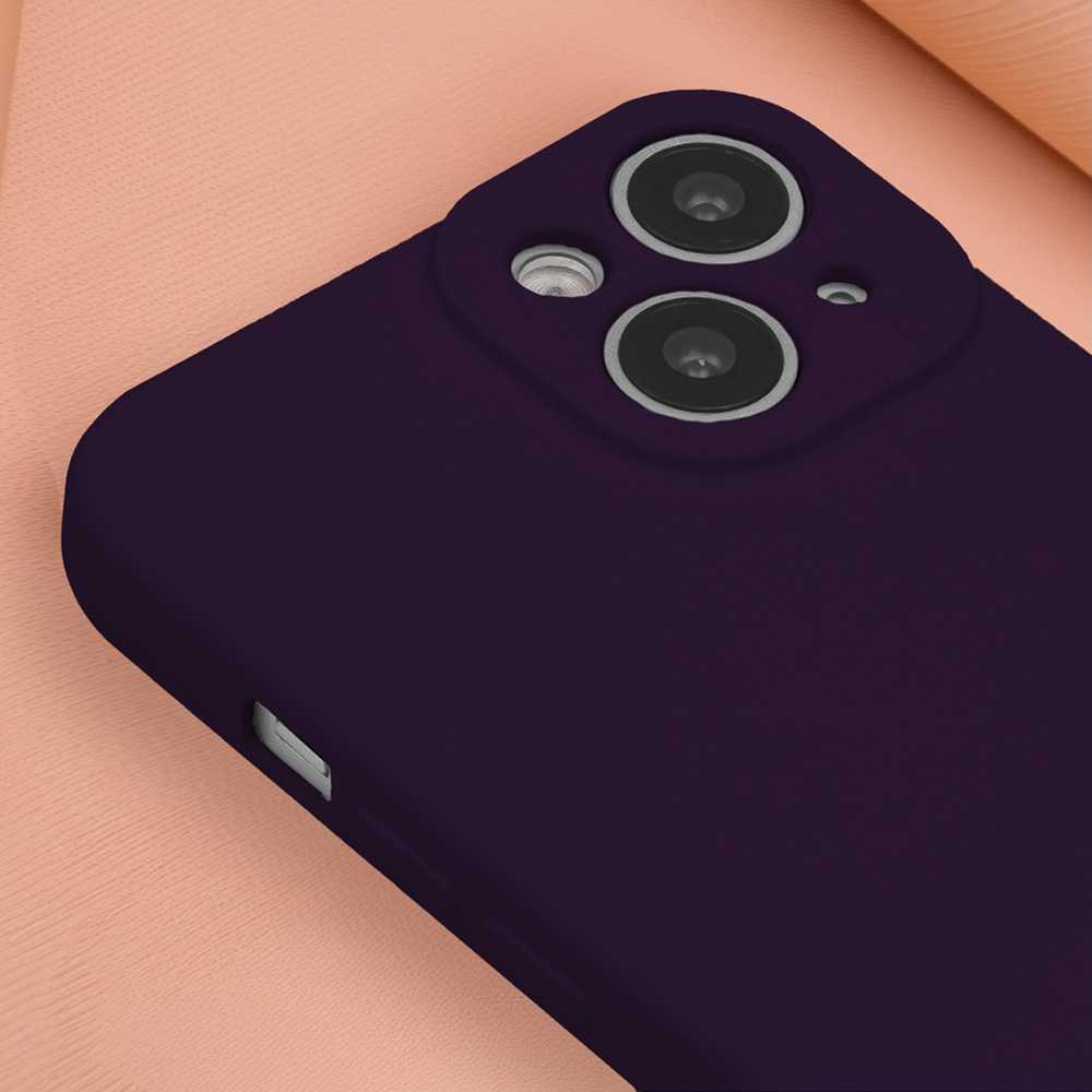 Silikoninis dėklas, skirtas Samsung Galaxy A35 5G plum
