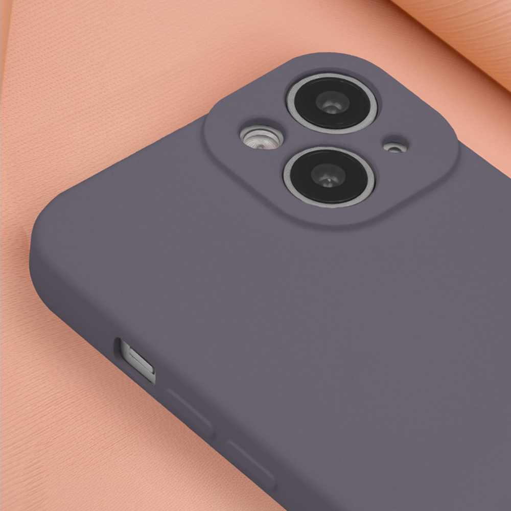 iLike Telforceone Silikoninis dėklas Samsung Galaxy A35 5G tamsiai pilkas