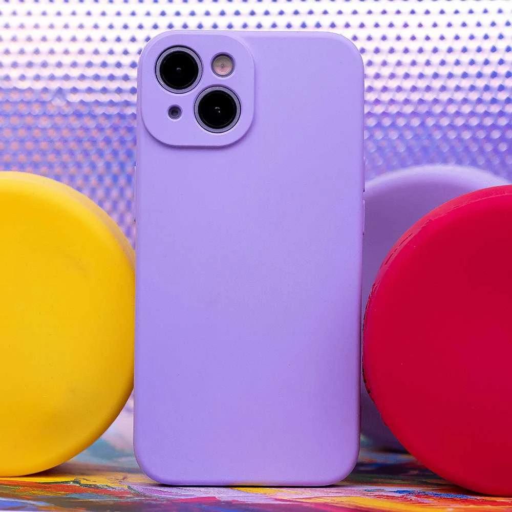 Dėklas TFO Telforceone Silicon case for Xiaomi Redmi 13C 4G / Poco C65 lilac