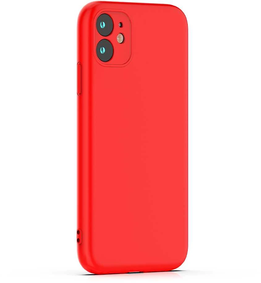 TFO Telforceone silikoninis dėklas, skirtas Xiaomi Redmi 14C 4G/ 14C 5G / Redmi A4 / POCO C75, raudonas
