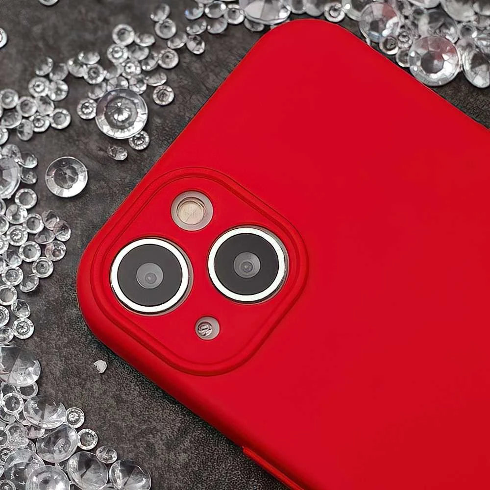 TFO Telforceone silikoninis dėklas, skirtas Xiaomi Redmi 14C 4G/ 14C 5G / Redmi A4 / POCO C75, raudonas