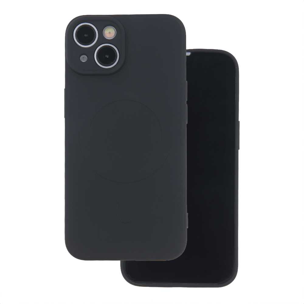 Telforceone Simple Color Mag dėklas, skirtas Samsung Galaxy A16 4G / A16 5G juodas