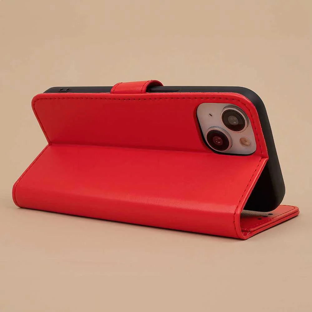 TFO Telforceone Smart Classic dėklas, skirtas Xiaomi Redmi 14C 4G/ 14C 5G / Redmi A4 / POCO C75 raudonas