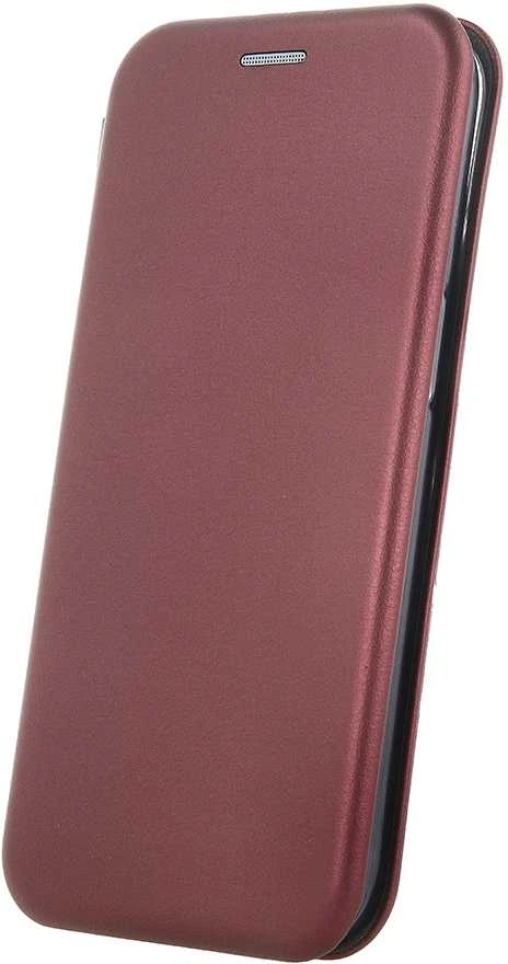 Telforceone Telefono dėklas knygelė Smart Diva, skirtas iPhone 16 Plus 6,7 bordo spalvos