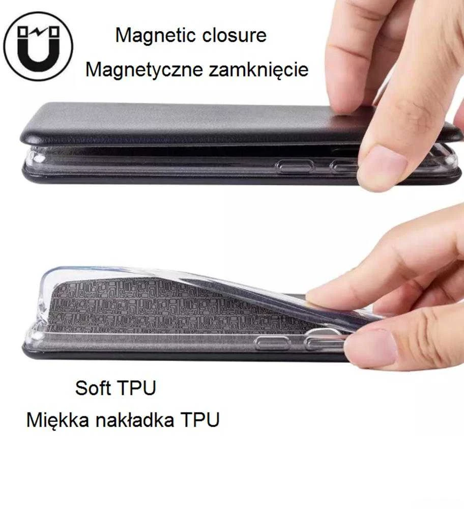 Reach Dėklas Book Elegance Samsung A057 A05s rožinio aukso