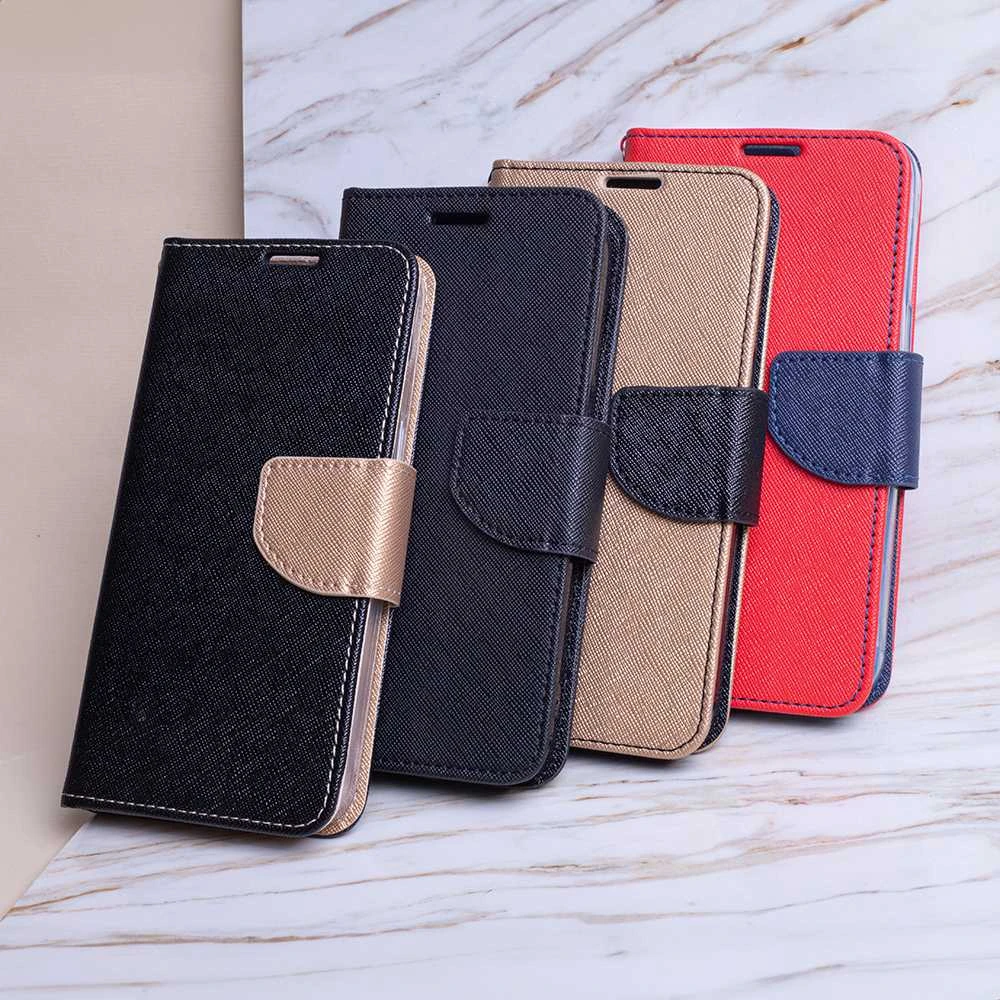 TFO Dėklas knygutė Smart Fancy, skirtas iPhone 16 Pro Max 6,9, juodas auksinis