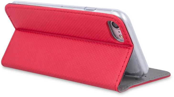 Telforceone Smart Magnet dėklas, skirtas iPhone 16 Plus 6,7" raudona