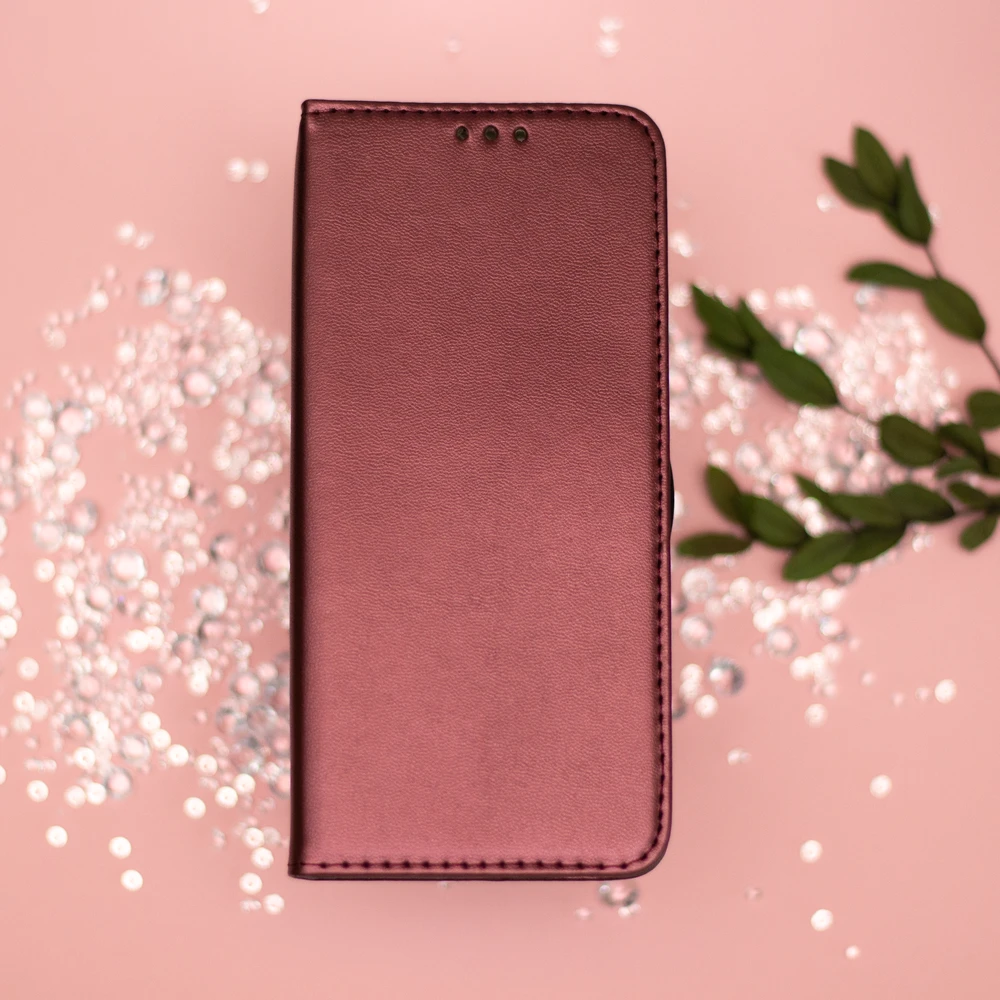 TFO Išmanusis magnetinis dėklas, skirtas „Samsung Galaxy S25 FE / S26 FE“, bordo spalvos