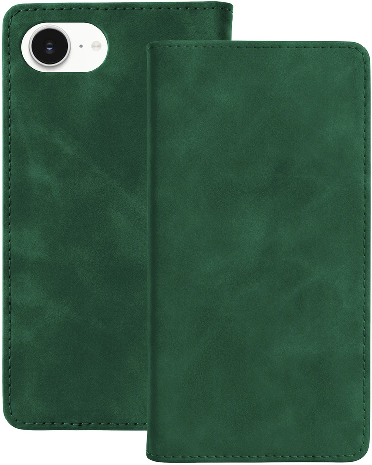 Dėklas TFO Smart Suede case for iPhone 16e / 17e žalias