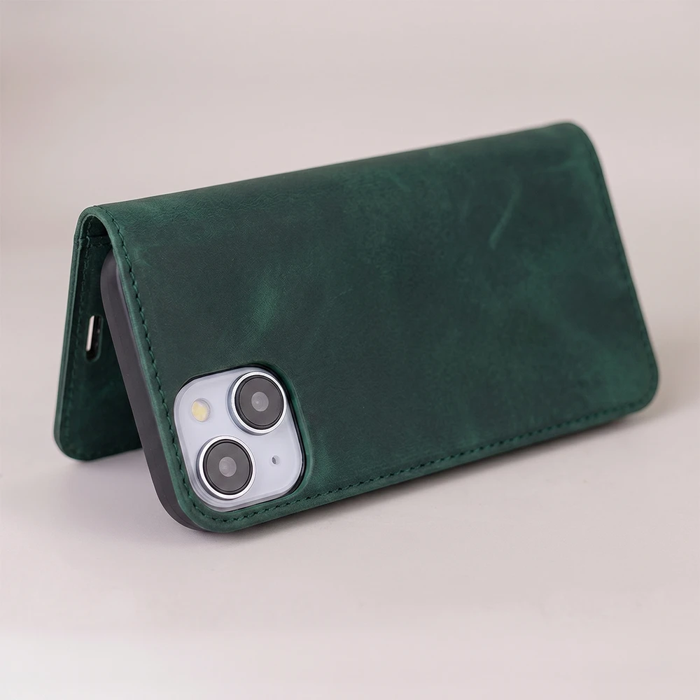 Dėklas TFO Smart Suede case for Xiaomi Redmi Note 15 Pro Plus 5G žalias
